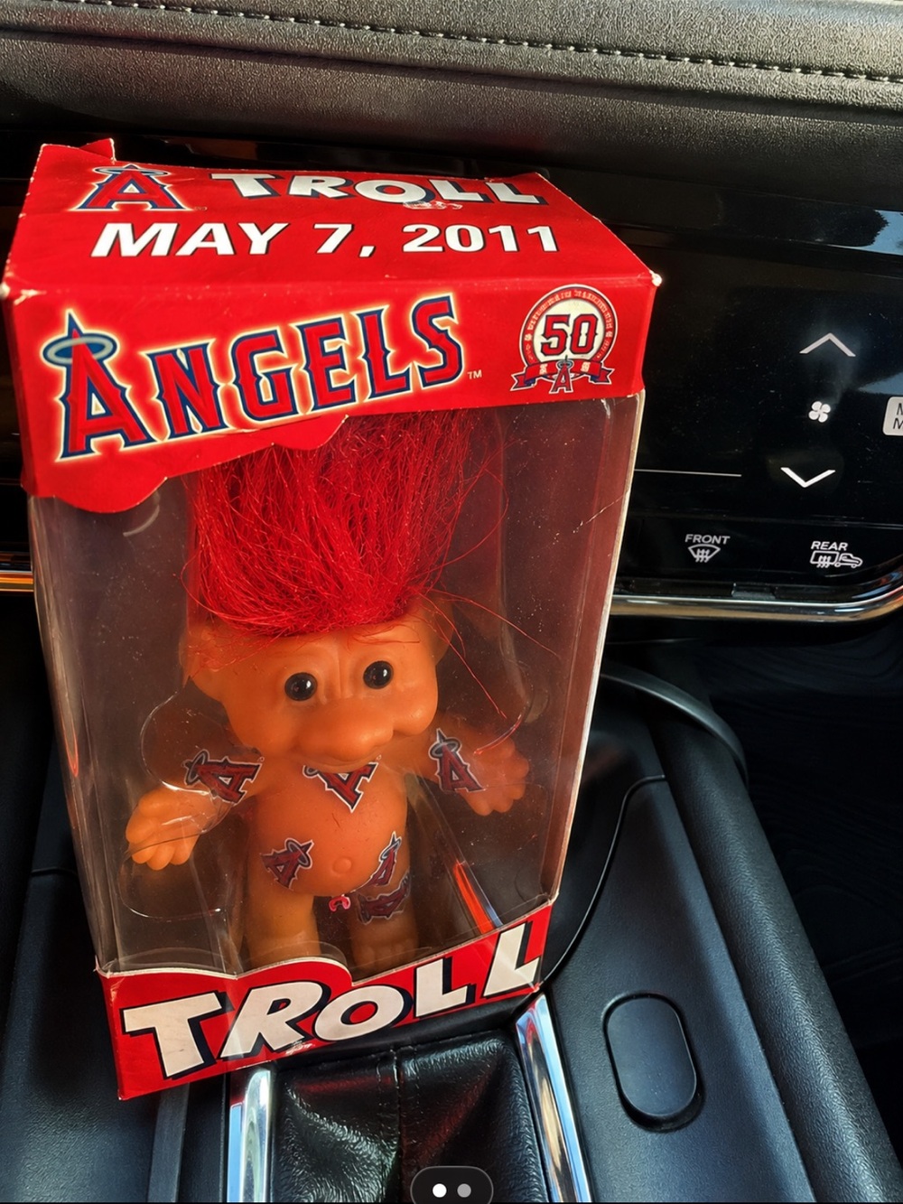 Angels Red-Haired Troll Collectible - Official MLB Team Licensed 2011